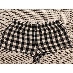 PINK by Victoria’s Secret Flannel Sleep Shorts